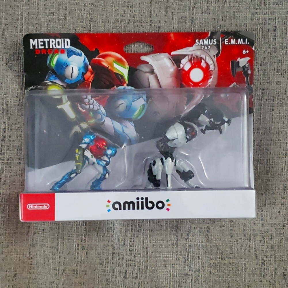 Nintendo Metroid Dread & Samus E.M.M.I Amiibo NIB